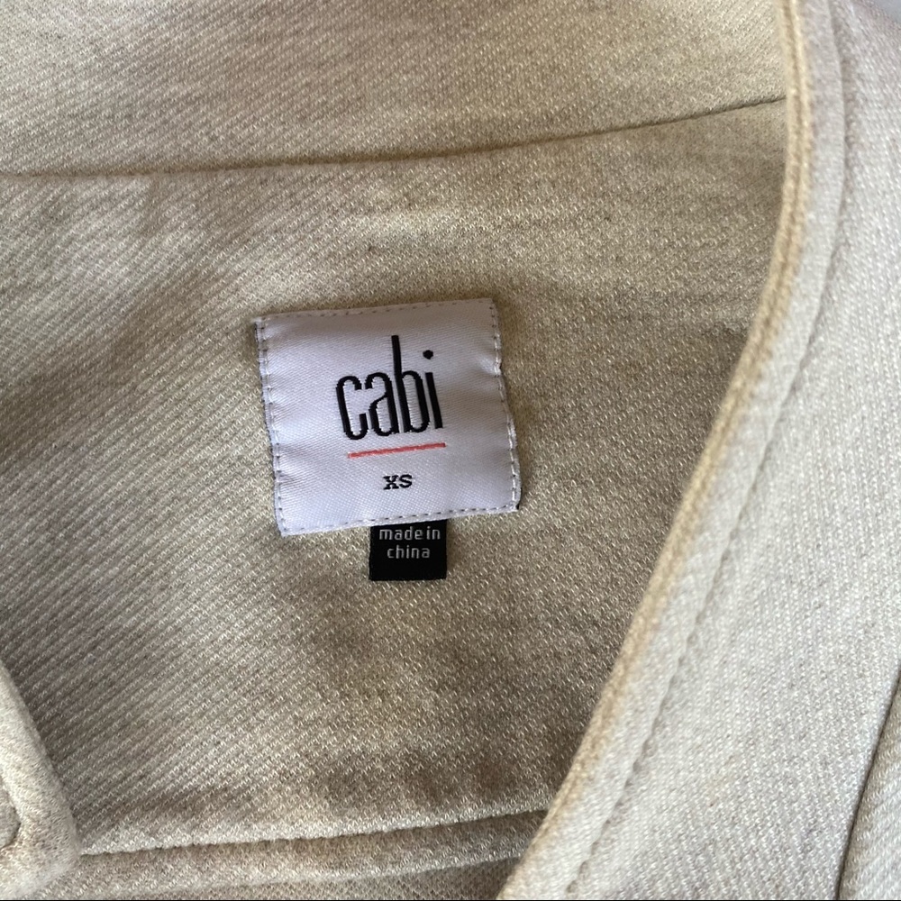 Cabi Women Size XS Cream button Blazer - Picture 2 of 10